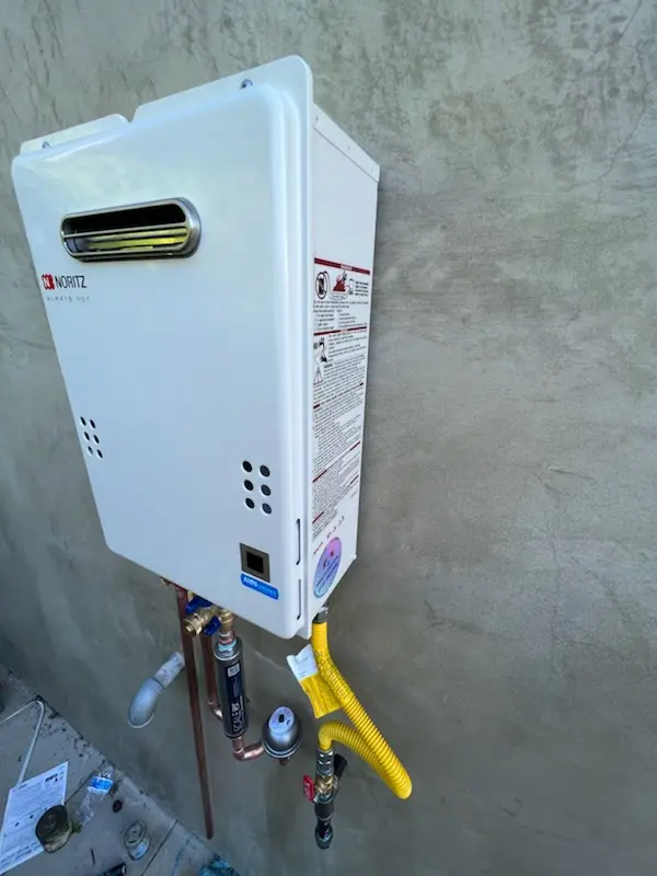 Tankless water heater installation for Quitnesset homes